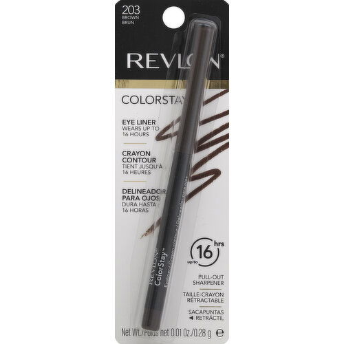 Revlon Eyeliner, Brown 203