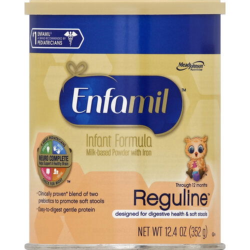 Enfamil Infant Formula, Milk-Based with Iron, Powder, Through 12 Months