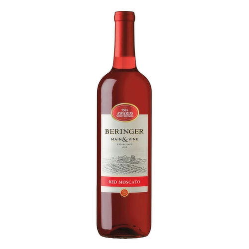 Beringer Main & Vine Red Moscato Chile Wine, 750 ml    