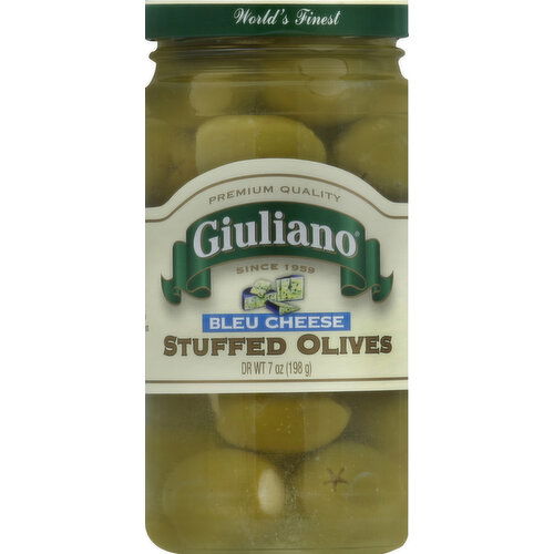 Giuliano Stuffed Olives, Bleu Cheese