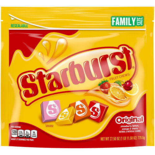 Starburst STARBURST Original Fruit Chew, Family Size Bag