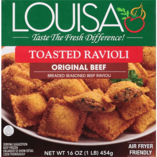 Louisa Toasted Ravioli, Original Beef