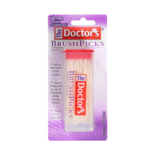 The Doctor's BrushPicks - Interdental Toothpicks