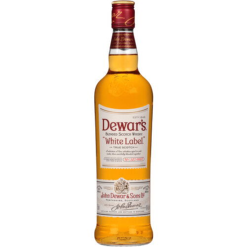 Dewar's White Label Blended Scotch Whisky, 750 ml    