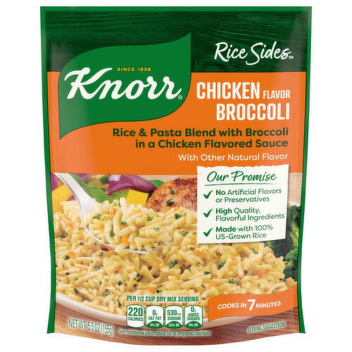 Knorr Rice Sides, Chicken Broccoli Flavor