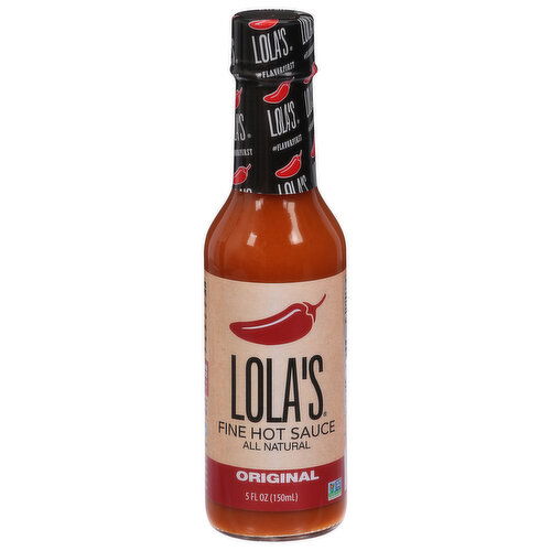 Lola's Hot Sauce, Fine, Original