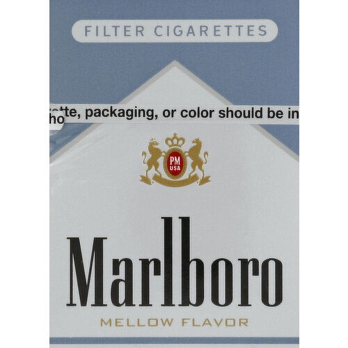 Marlboro Cigarettes, Filter, Silver Pack 72's