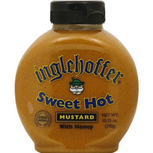 Inglehoffer Mustard, with Honey, Sweet Hot