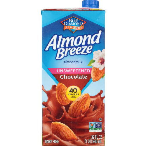 Almond Breeze Almondmilk, Chocolate, Unsweetened