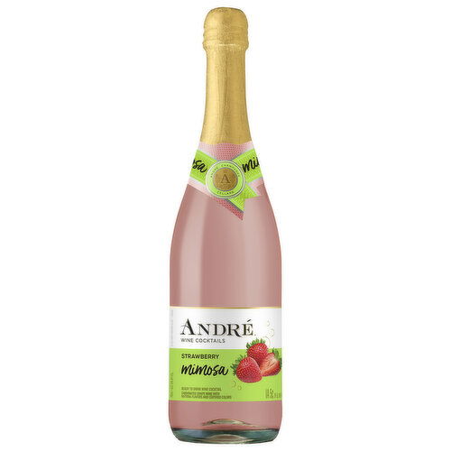 Andre Strawberry Mimosa Sparkling Wine Cocktail 750ml 