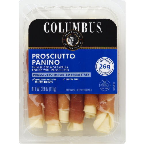 Columbus Panino, Prosciutto