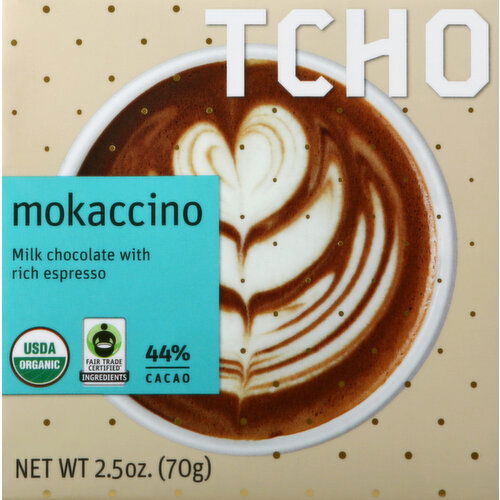 TCHO Milk Chocolate, Mokaccino