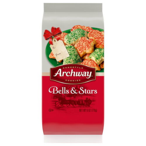 Archway Cookies, Bells & Stars