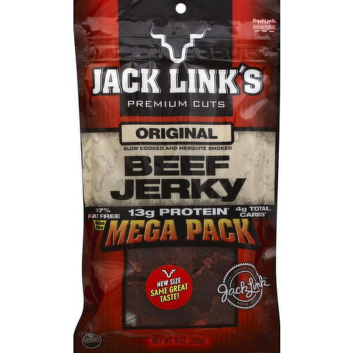 Jack Link's Beef Jerky, Original, Mega Pack