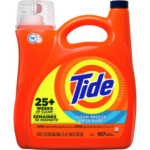 Tide Detergent, Clean Breeze