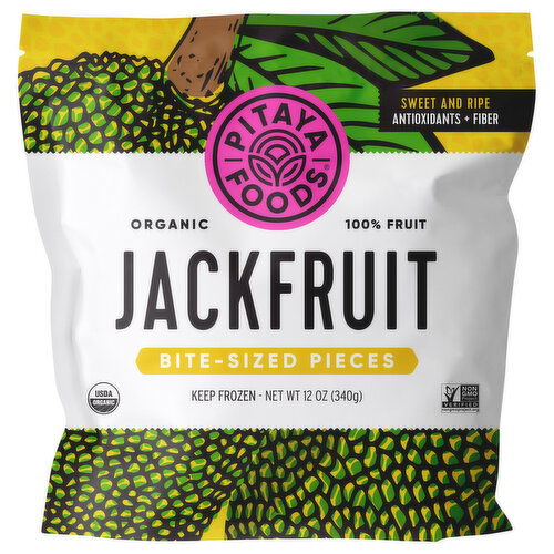 Pitaya Foods Organic Bite-Sized Pieces Jackfruit - 12 Ounce