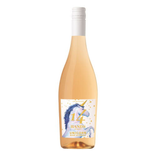 14 Hands Unicorn Rose Bubbles Limited Release Blend Washington Wine, 750 ml    