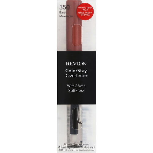 Revlon Lipcolor/Moisturizing Topcoat, Bare Maximum 350