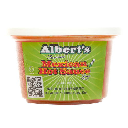 Albert's Famous Mexican Hot Sauce