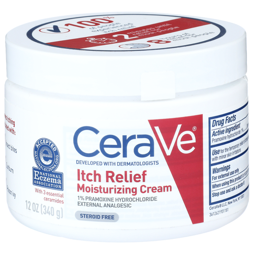 Cerave Itch Relief Moisturizing Cream - 12 Ounce