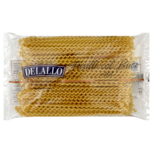 Delallo Fusilli col Buco, No. 101