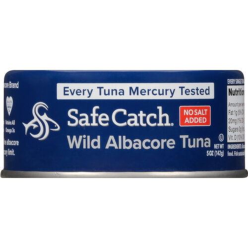 Safe Catch Tuna, Albacore, Wild