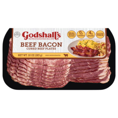 Godshall's Beef Bacon - 10 Ounce
