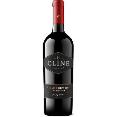 Cline Old Vine Zinfandel California Red Wine, 750 ml    