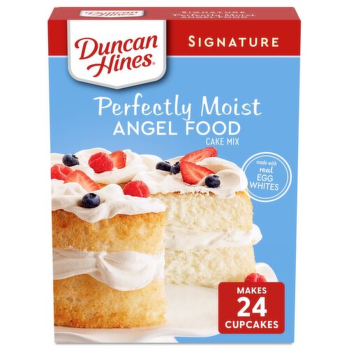 Duncan Hines Signature Perfectly Moist Angel Food Cake Mix - 16 Ounce