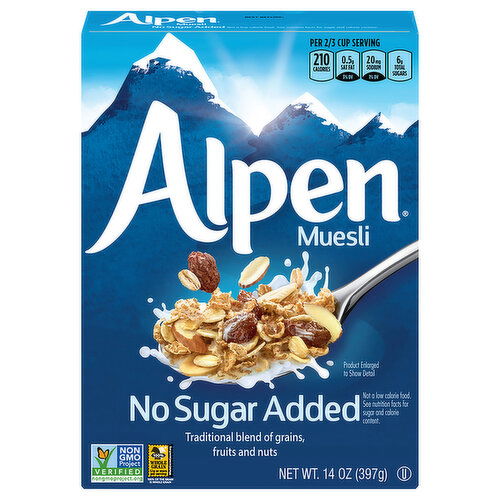 Alpen Muesli, No Sugar Added