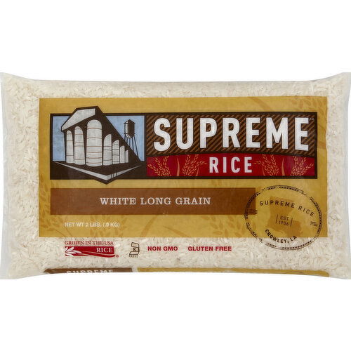 Supreme Rice White Rice, Long Grain