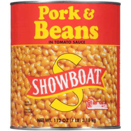 Showboat Pork & Beans in Tomato Sauce