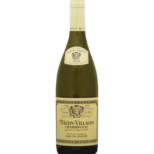 Louis Jadot Chardonnay, Macon-Villages, 2016