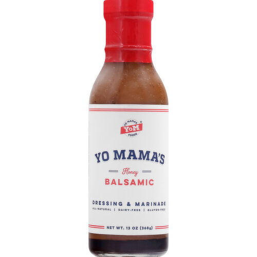 Yo Mama's Dressing & Marinade, Honey Balsamic