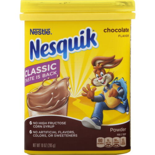 Nesquik Drink Mix Powder, Chocolate Flavor