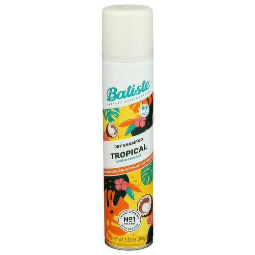 Batiste Dry Shampoo Tropical - 3.81 Ounce Image 1 of 3