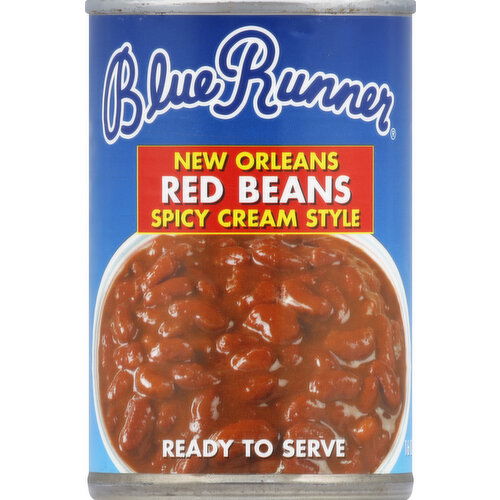 Blue Runner Red Beans, New Orleans, Spicy Cream Style