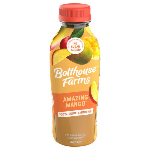 Bolthouse Farms 100% Juice Smoothie, Amazing Mango