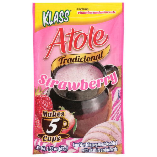 Klass Tradicional Strawberry Atole - 1.52 Ounce
