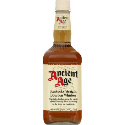 Ancient Age Whiskey, Bourbon, Kentucky Straight