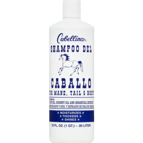 Cabellina Shampoo, for Mane, Tail & Body