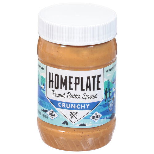 Homeplate Peanut Butter Spread, Crunchy