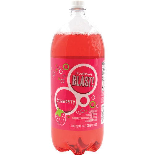 Brookshire's Blast! Strawberry Soda