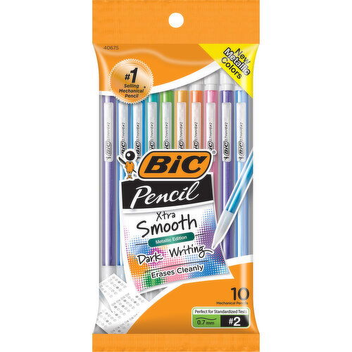 BiC Mechanical Pencils, Xtra Smooth, Dark Writing