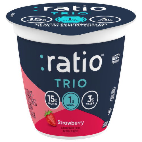 Ratio Strawberry Yogurt - 5.3 Ounce