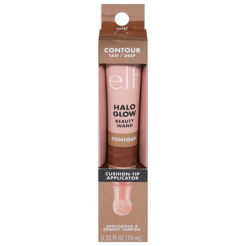 e.l.f. Contour, Tan/ Deep, Halo Beauty, Cushion-Tip Applicator