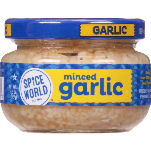 Spice World Garlic, Minced