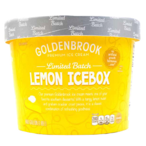 Goldenbrook Lemon Icebox Ice Cream