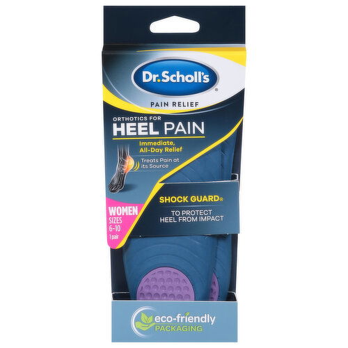 Dr. Scholl's Orthotics, Pain Relief, Women, Size (6-10)