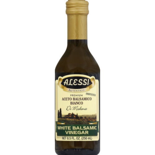 Alessi Vinegar, White Balsamic, Di Modena